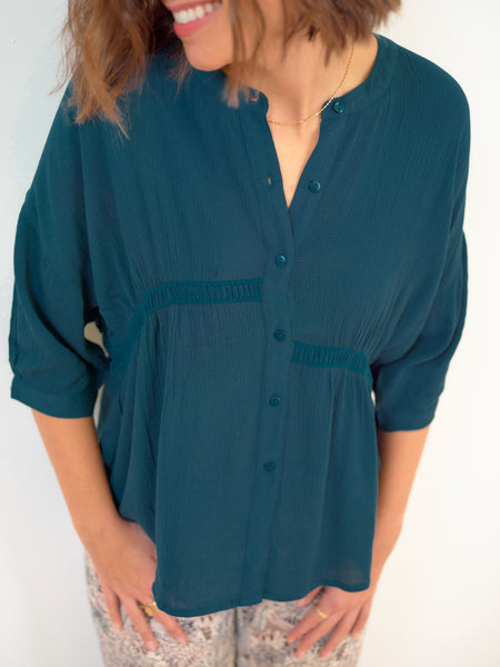 Chemise asymétrique