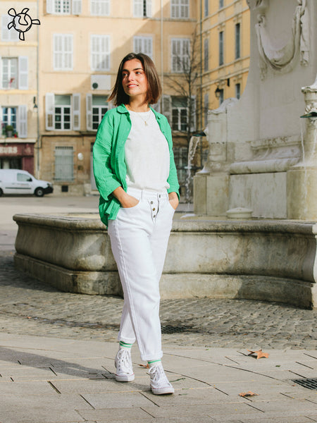 Pantalon CHARLIE boutons fantaisies