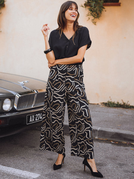 Combinaison pantalon imprimé