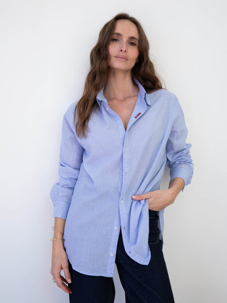 Chemise brodée amour