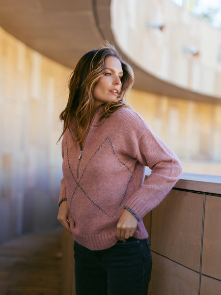Pullover mit Trucker-Ausschnitt