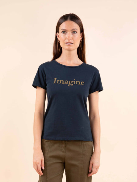T-shirt col rond Imagine