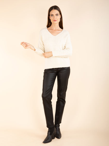 Pull bouclette reverso