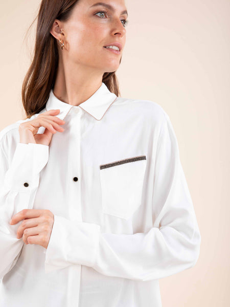 Chemise détail chaînettes