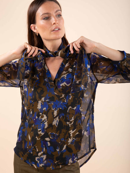 Blouse imprimé floral