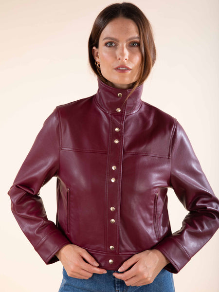 Blouson simili cuir