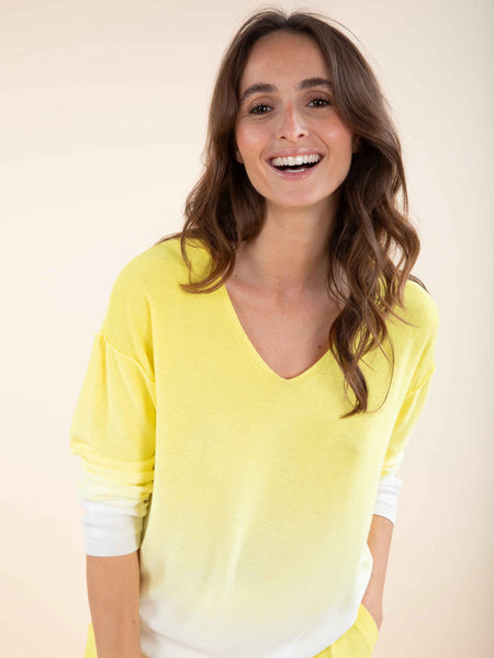 Pull imprimé dégradé