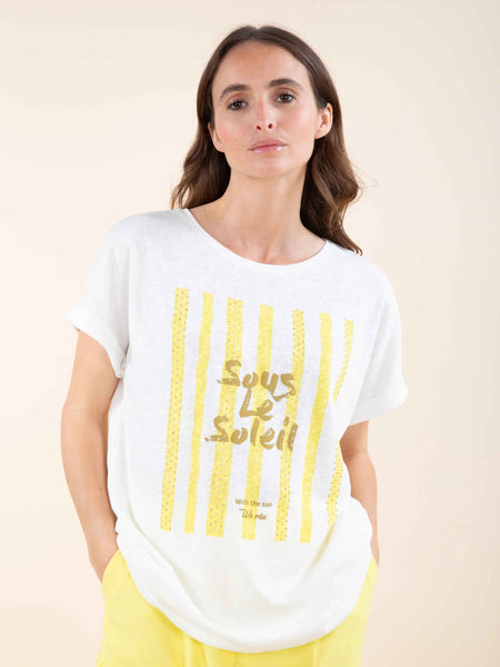 T-shirt à message