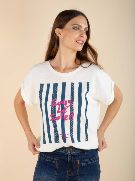 T-shirt à message
