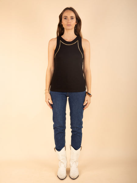 Débardeur à perles