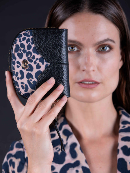Porte-monnaie léopard- ROMEO