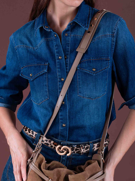 Ceinture léopard - LEANDRO