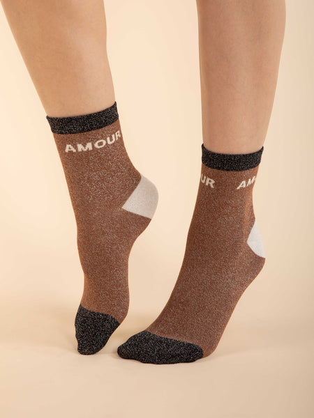 Pack de 3 chaussettes lurex