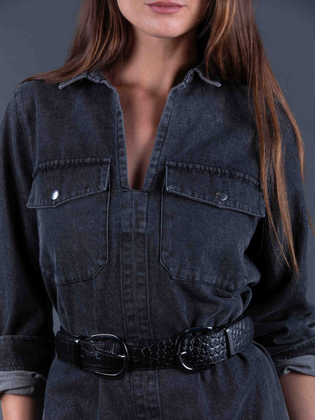 Ceinture effet croco - MAEL